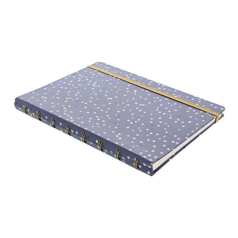 Filofax Refillable A5 Ruled Notebook - Indigo Snow, , large image number 1