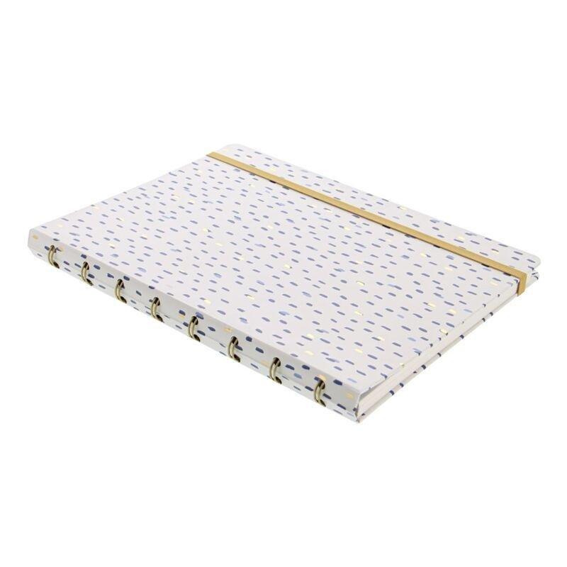 Filofax Refillable Notebook A5 Ruled Indigo Rain, , large image number 1