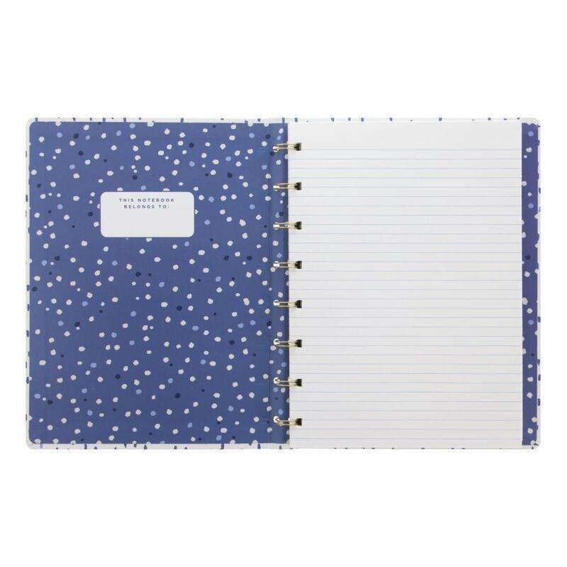 Filofax Refillable Notebook A5 Ruled Indigo Rain, , large image number 3