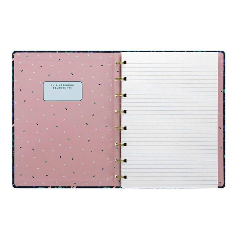 Filofax Refillable Notebook A5 Ruled Garden Dusk, , large image number 1
