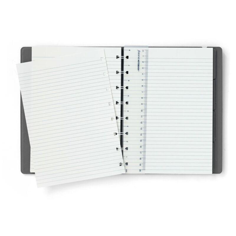 Filofax Refillable Notebook A5 Ruled Graphite, , large image number 3