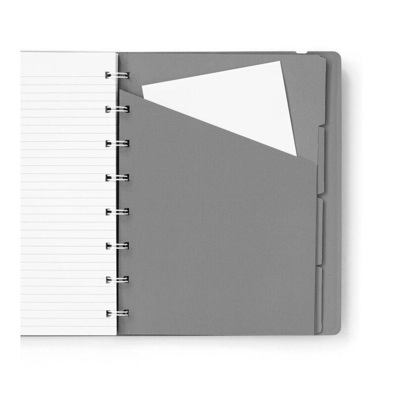 Filofax Refillable Notebook A5 Ruled Graphite, , large image number 5
