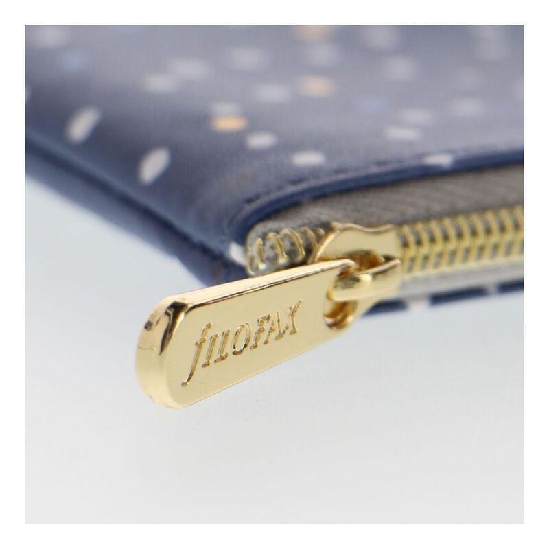 Filofax Indigo Zipper Pouch, , large image number 1