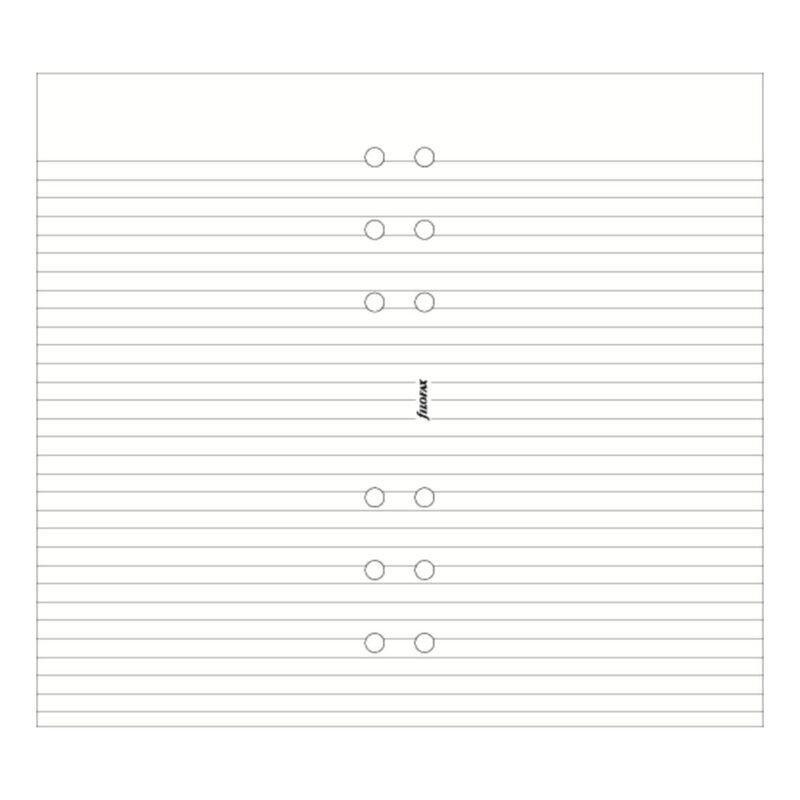 Filofax Ruled Notepaper Value Pack Personal White, , large image number 0