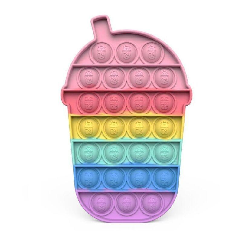 Squizz Toys Pop The Bubble Popping Toy - Milkshake Rainbow, , large image number 0