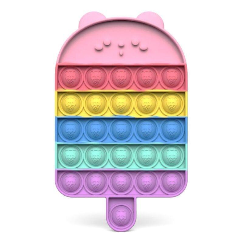 Squizz Toys Pop The Bubble Popping Toy - Icecream 2 Rainbow, , large image number 0