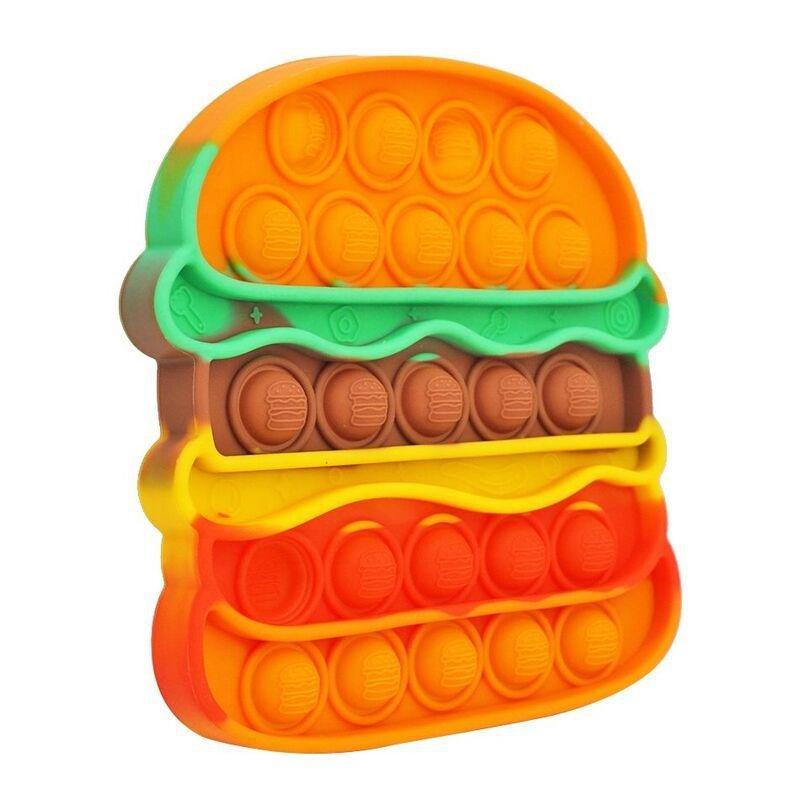 Squizz Toys Pop The Bubble Popping Toy - Burger, , large image number 0