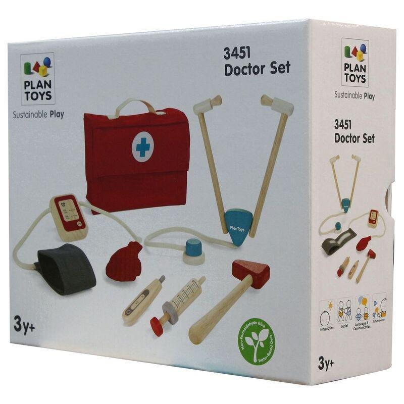 Plan Toys Doctor Wooden Set, , large image number 2
