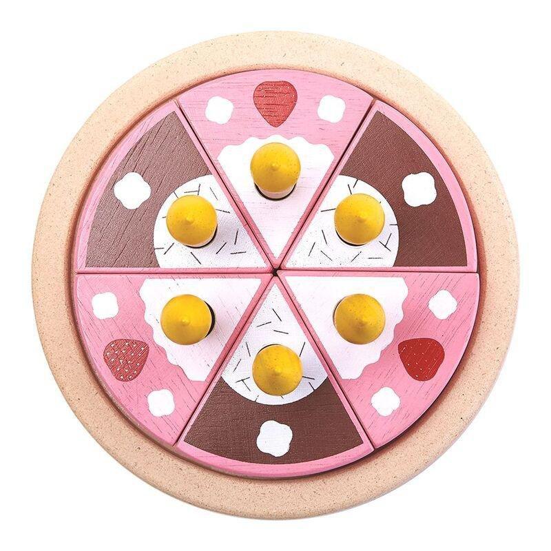Plan Toys Birthday Cake Wooden Set, , large image number 1