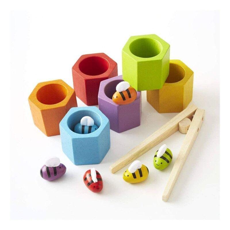 Plan Toys Beehives Wooden Set, , large image number 1