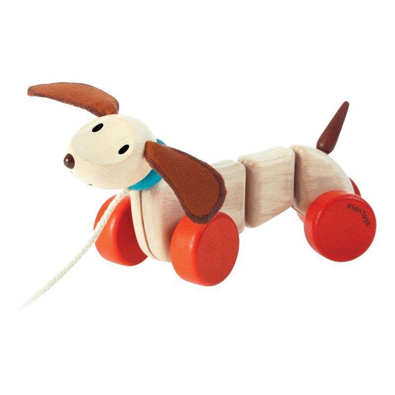 Plan Toys Happy Puppy Wooden Toy, , large image number 0