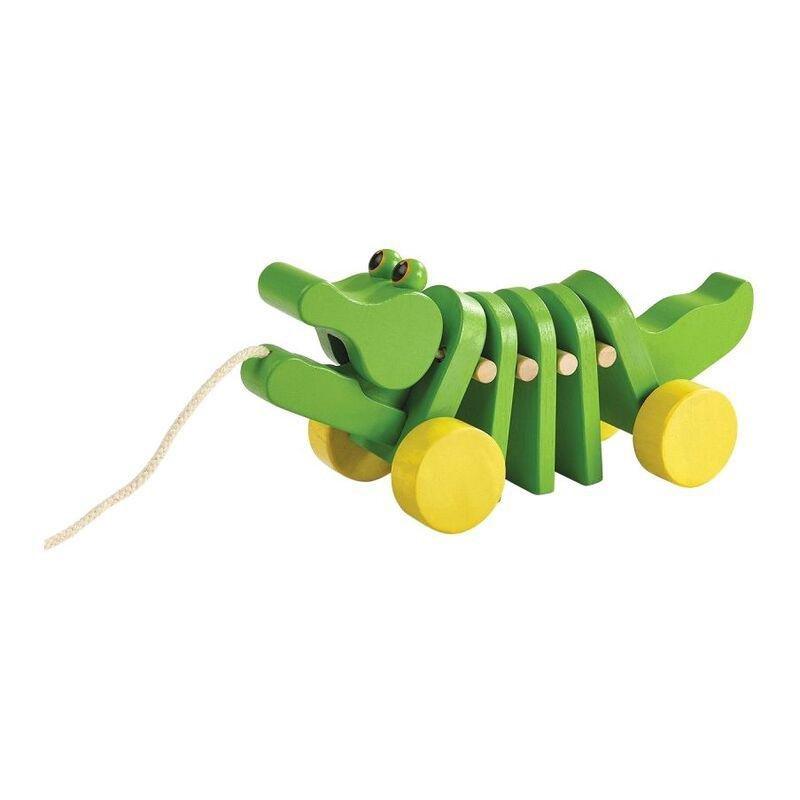 Plan Toys Dancing Alligator Wooden Toy, , large image number 0