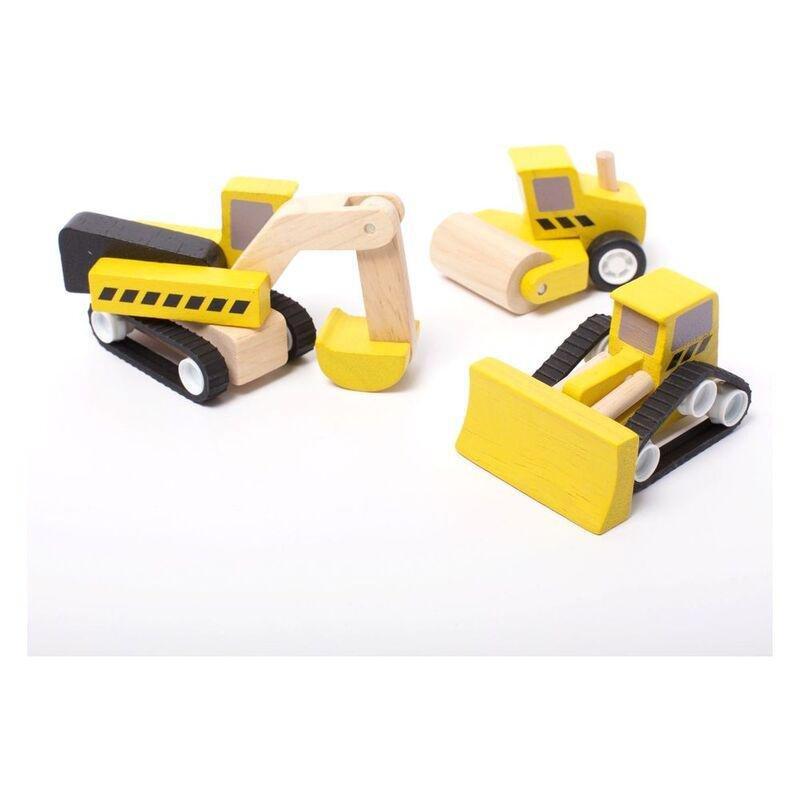 Plan Toys Road Cosntruction Wooden Construction Set, , large image number 0
