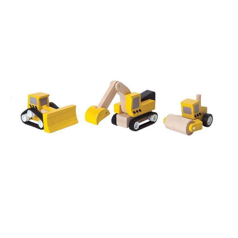 Plan Toys Road Cosntruction Wooden Construction Set, , large image number 1
