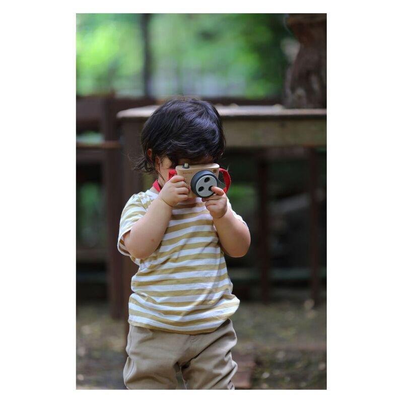 Plan Toys Colored Snap Camera Wooden Toy, , large image number 0
