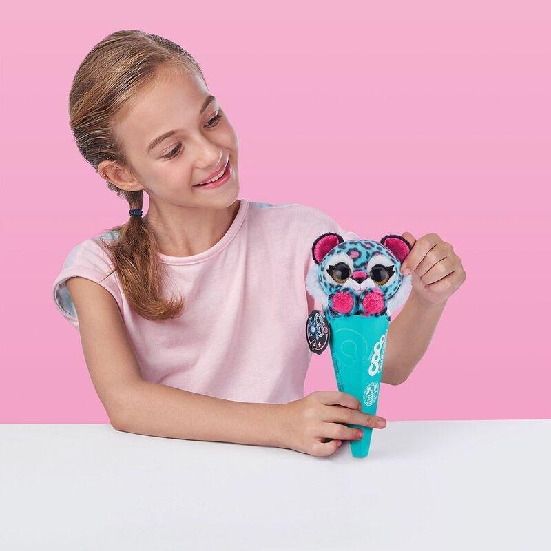 Coco Surprise Cones Neon Plush Toys (Assortment - Includes 1), , large image number 1