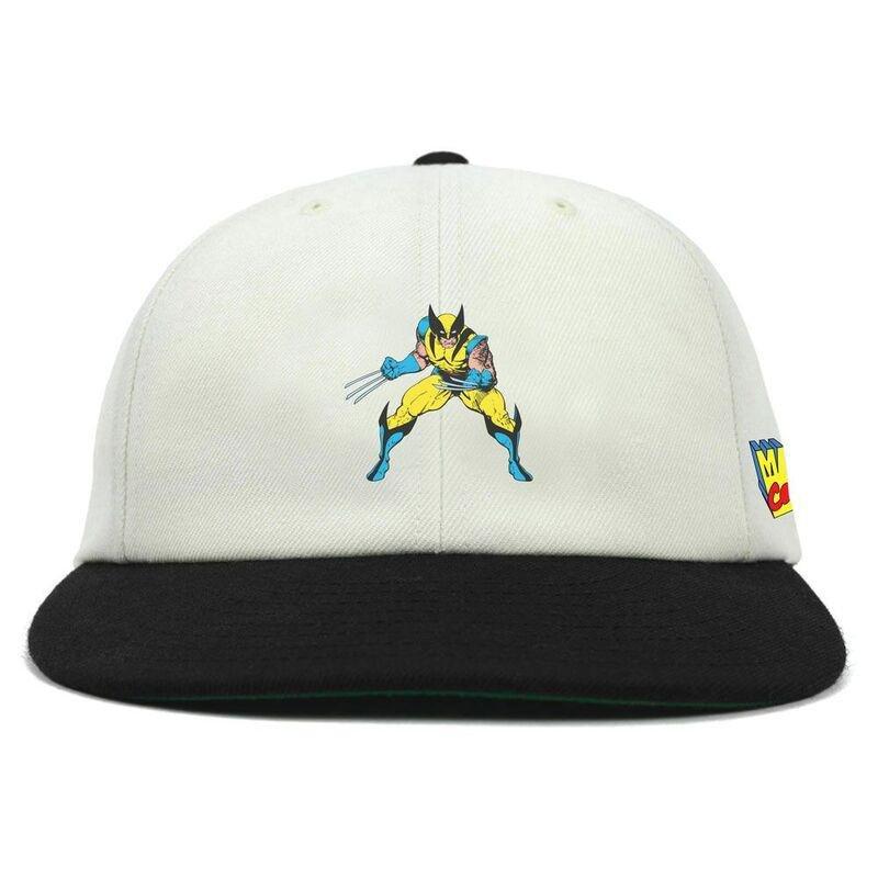 HUF Marvel X-Men Wolverine Snapback Hat - White (One Size), , large image number 0