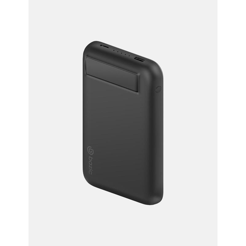 Energea Bazic Gopower Lithe 5000mAh Magnetic Wireless Power Bank With Stand - Black, , large image number 2