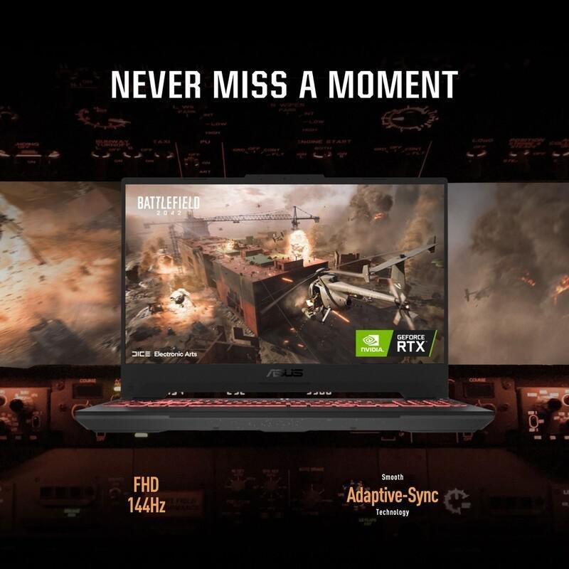 ASUS TUF A15 Gaming Laptop FA507RC-HN018W AMD Ryzen 7-6800H/16GB/512GB SSD/NVIDIA GeForce RTX 3050 4GB/15.6-inch FHD/144Hz/Windows 11 Home - Jaeger..., , large image number 3
