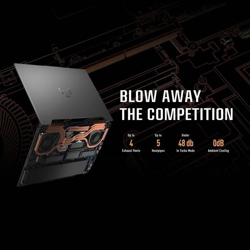 ASUS TUF A15 Gaming Laptop FA507RC-HN018W AMD Ryzen 7-6800H/16GB/512GB SSD/NVIDIA GeForce RTX 3050 4GB/15.6-inch FHD/144Hz/Windows 11 Home - Jaeger..., , large image number 8