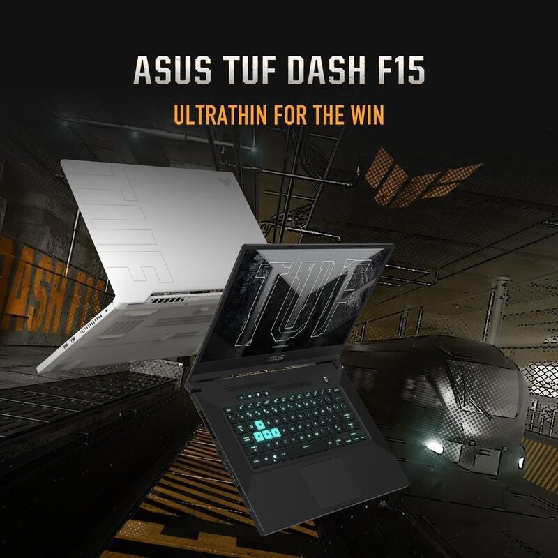 ASUS TUF Dash F15 FX516PC-HN558W Gaming Laptop/Intel Core i5-11300H/8GB RAM/512GB SSD/NVIDIA GeForce RTX 3050 4GB/15.6 Inch FHD (1920x1080) 144Hz/W..., , large image number 2