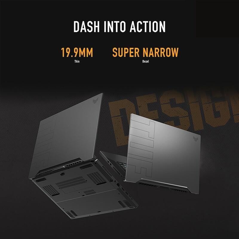 ASUS TUF Dash F15 FX516PC-HN558W Gaming Laptop/Intel Core i5-11300H/8GB RAM/512GB SSD/NVIDIA GeForce RTX 3050 4GB/15.6 Inch FHD (1920x1080) 144Hz/W..., , large image number 7