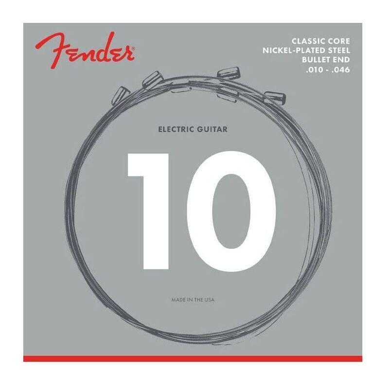 Fender 3255L Classic Core Electric Guitar Strings - Nickel-Plated Steel - Bullet Ends (.010-.046), , large image number 0