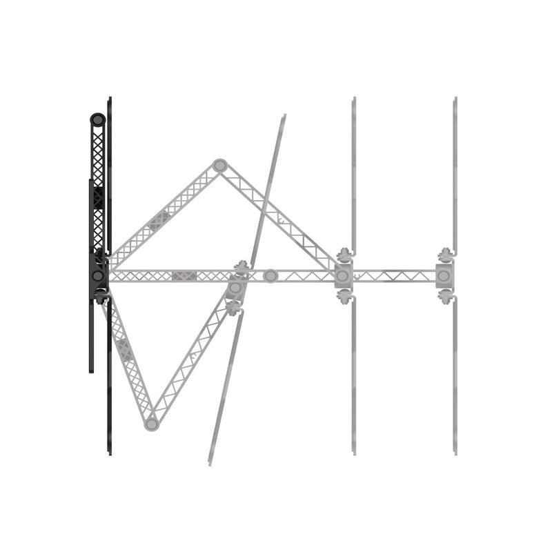 Hama FULLMOTION Ultraslim TV Wall Bracket 65-Inch Black, , large image number 4