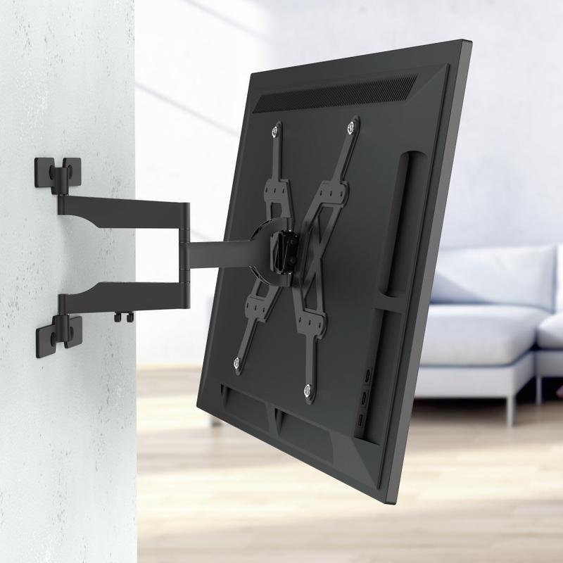 Hama FULLMOTION Ultraslim TV Wall Bracket 65-Inch Black, , large image number 6