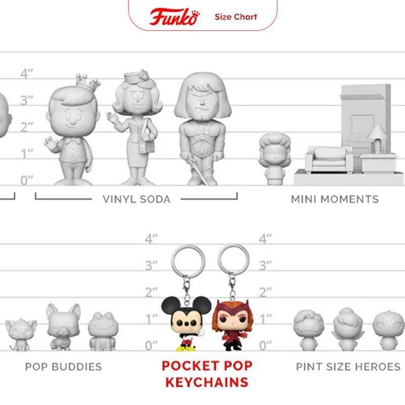 Funko Pocket Pop! Games Five Nights At Freddy's S7 Radioactive Foxy Vinyl Keychain, , large image number 1