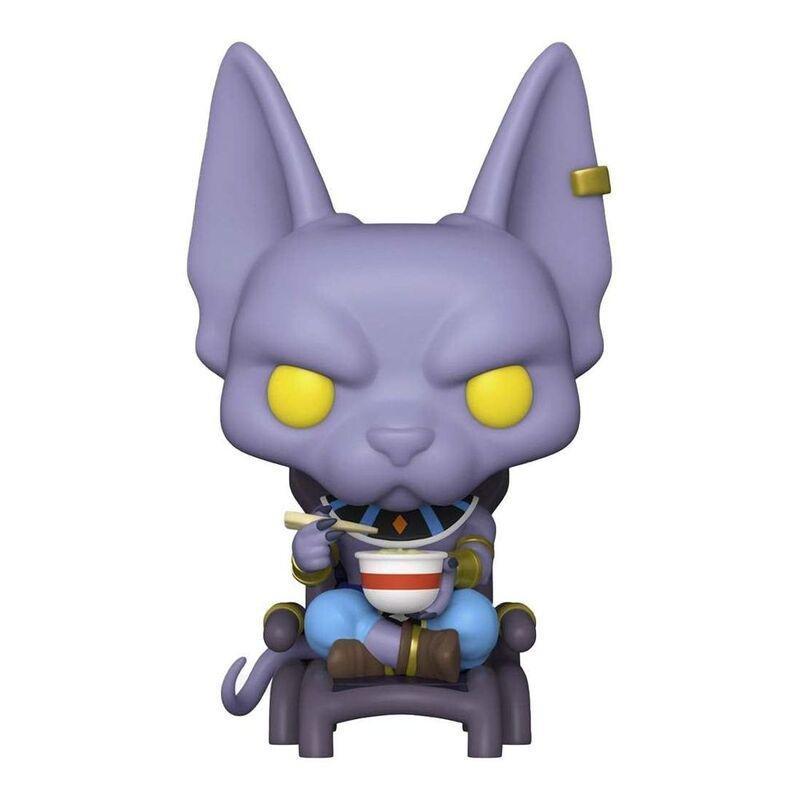 Funko Pop Animation Dbs Beerus Eating Noodles Vinyl Figure, , large image number 0