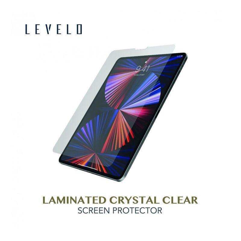 Levelo Laminated Crystal Clear Tempered Glass Screen Protector for iPad Pro 12.9-Inch, , large image number 2