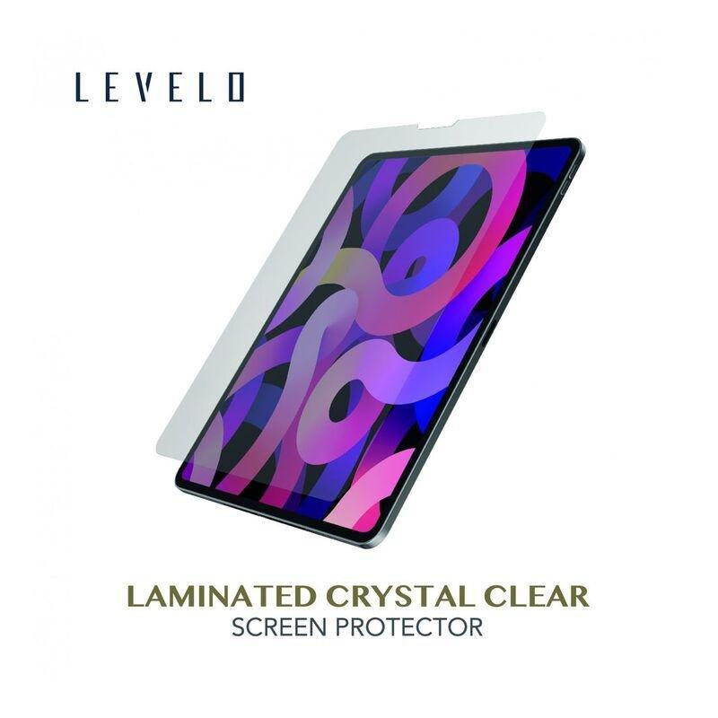 Levelo Laminated Crystal Clear Tempered Glass Screen Protector for iPad Air 10.9-Inch, , large image number 3