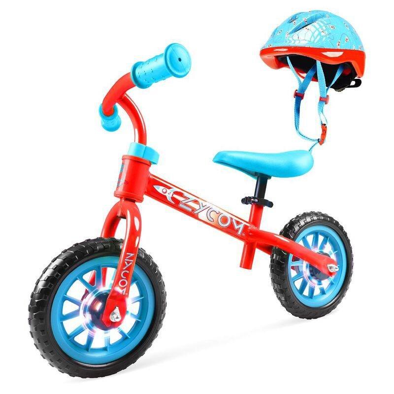 Zycom Light-Up Zbike & Helmet Red/Blue Combo, , large image number 0