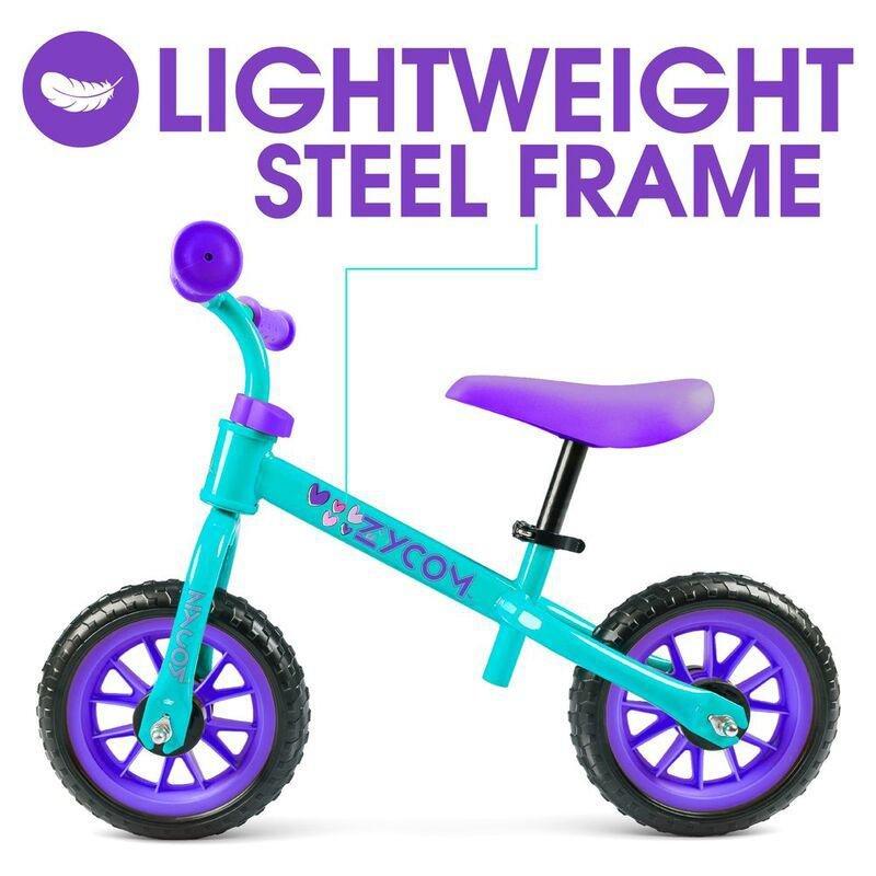 Zycom Light-Up Zbike & Helmet Teal/Purple Combo, , large image number 1