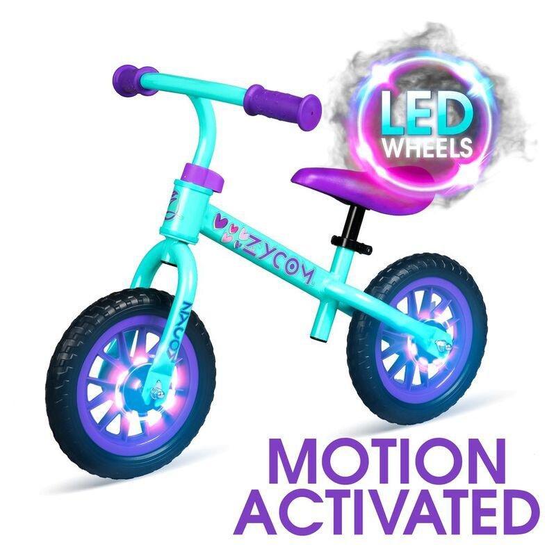 Zycom Light-Up Zbike & Helmet Teal/Purple Combo, , large image number 6