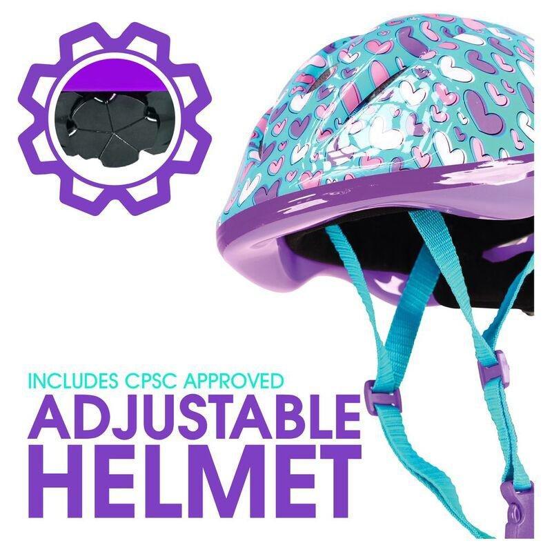 Zycom Light-Up Zbike & Helmet Teal/Purple Combo, , large image number 7