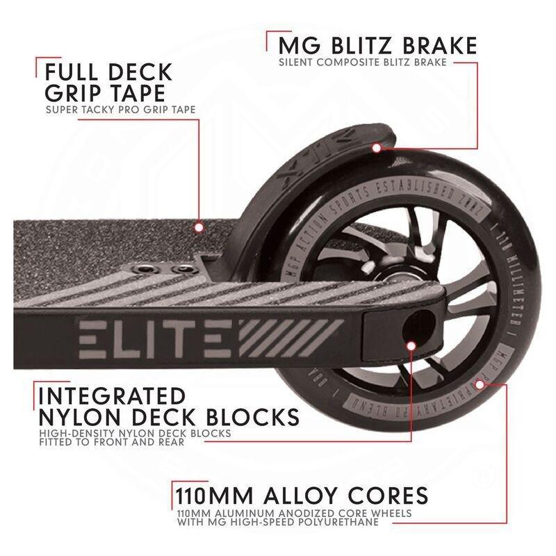 Madd Gear Carve Elite Stunt Scooter Black/Grey, , large image number 1