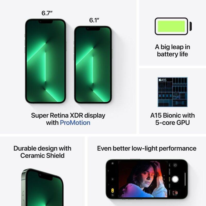 Apple iPhone 13 Pro Max 256GB - Alpine Green, , large image number 9