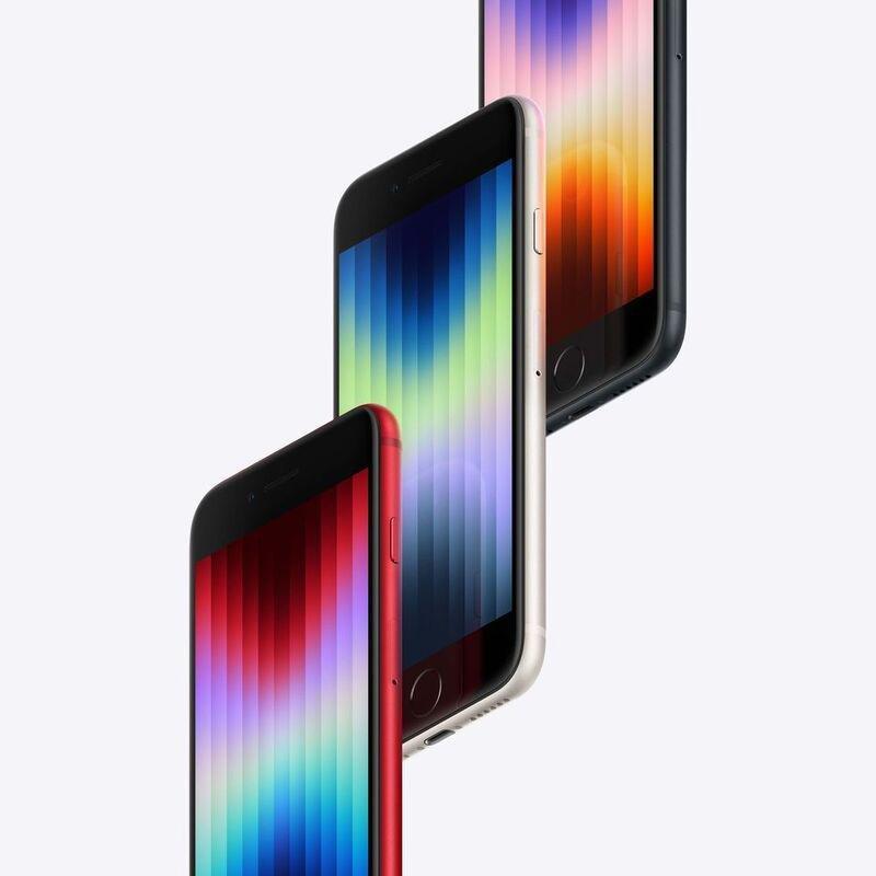 Apple iPhone SE (2022) 64GB - Midnight, , large image number 5