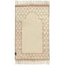 KHAMSA - Khamsa Max Plus Oranic Cotton Prayer Mat with Foam Insert for Adults (65 x 110 cm) - Pink