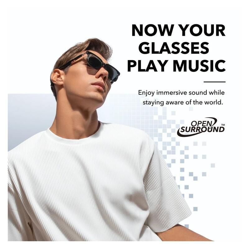 Soundcore Frames Landmark Audio Glasses - Black, , large image number 8