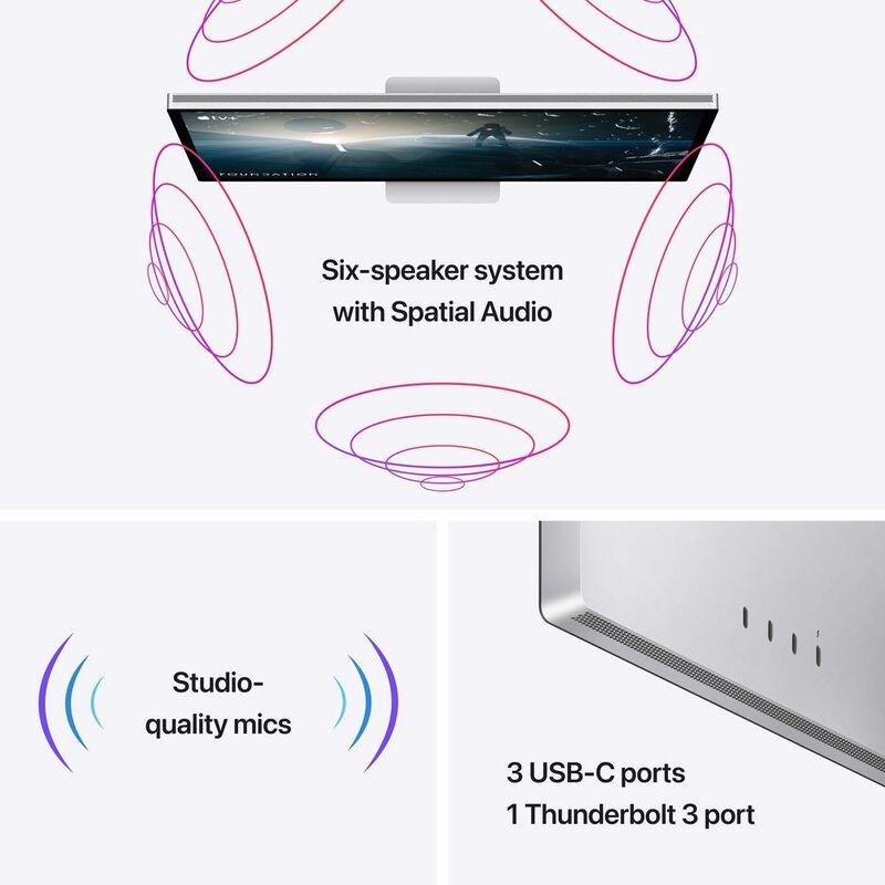 Apple Studio Display - Nano-Texture Glass - Tilt-Adjustable Stand, , large image number 4