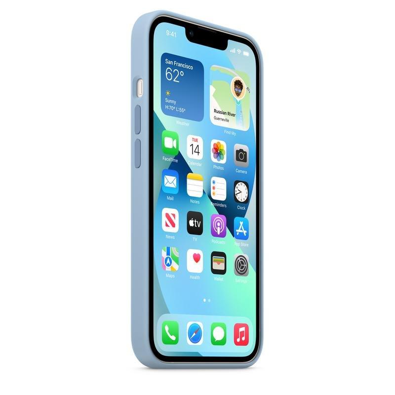 Apple Silicone Case with MagSafe Blue Fog for iPhone 13, , large image number 3
