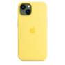 APPLE - Apple Silicone Case with MagSafe Lemon Zest for iPhone 13