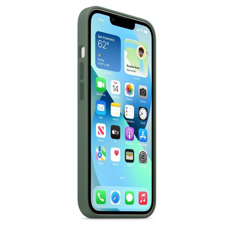 Apple Silicone Case with MagSafe Eucalyptus for iPhone 13, , large image number 4