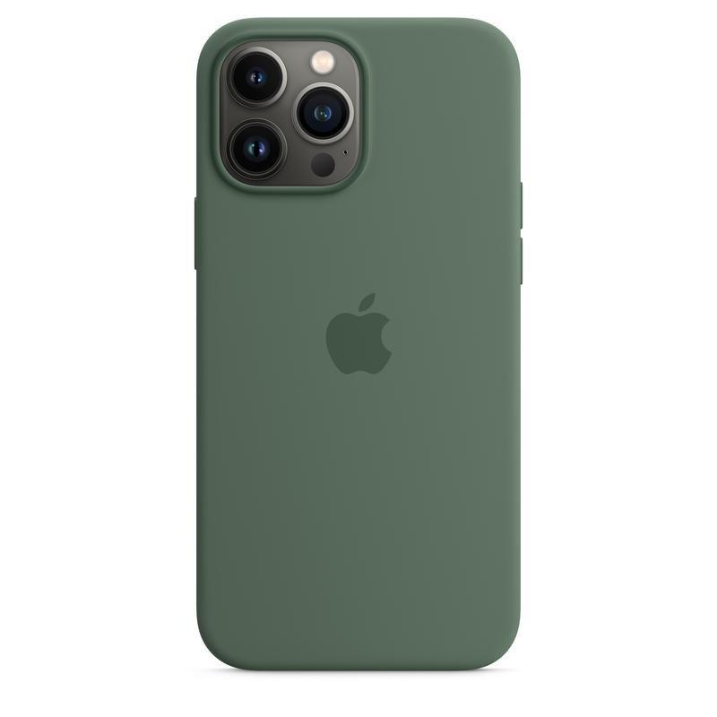 Apple Silicone Case with MagSafe Eucalyptus for iPhone 13 Pro Max, , large image number 0
