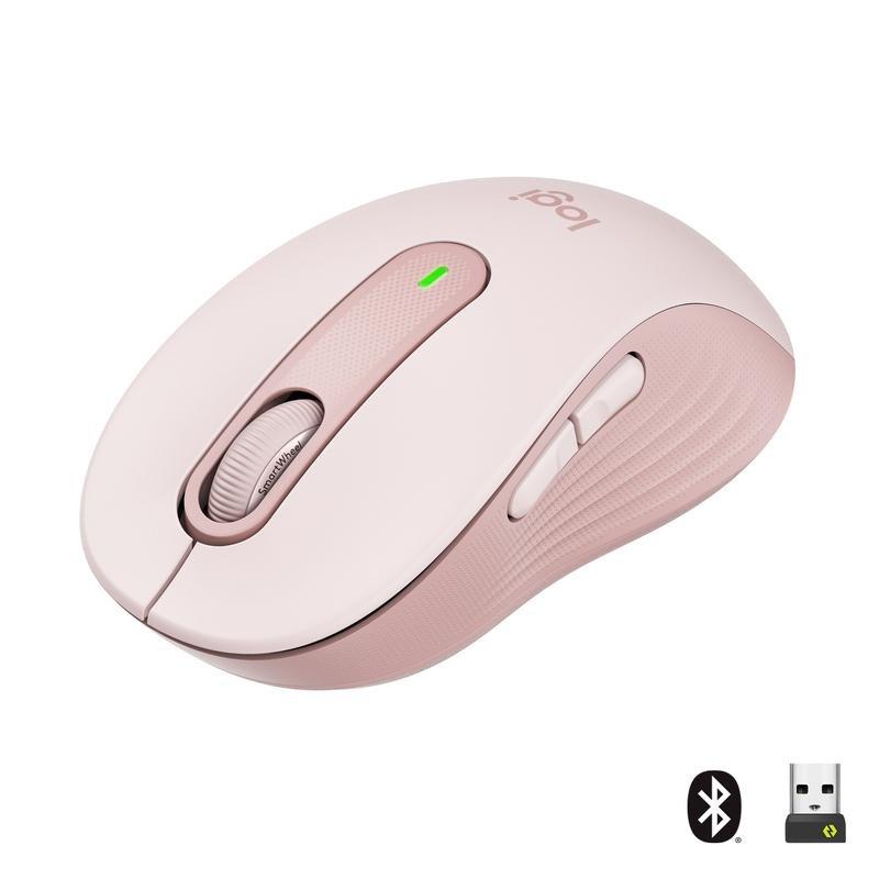 Logitech 910-006254 Signature M650 Wireless Mouse - Rose, , medium