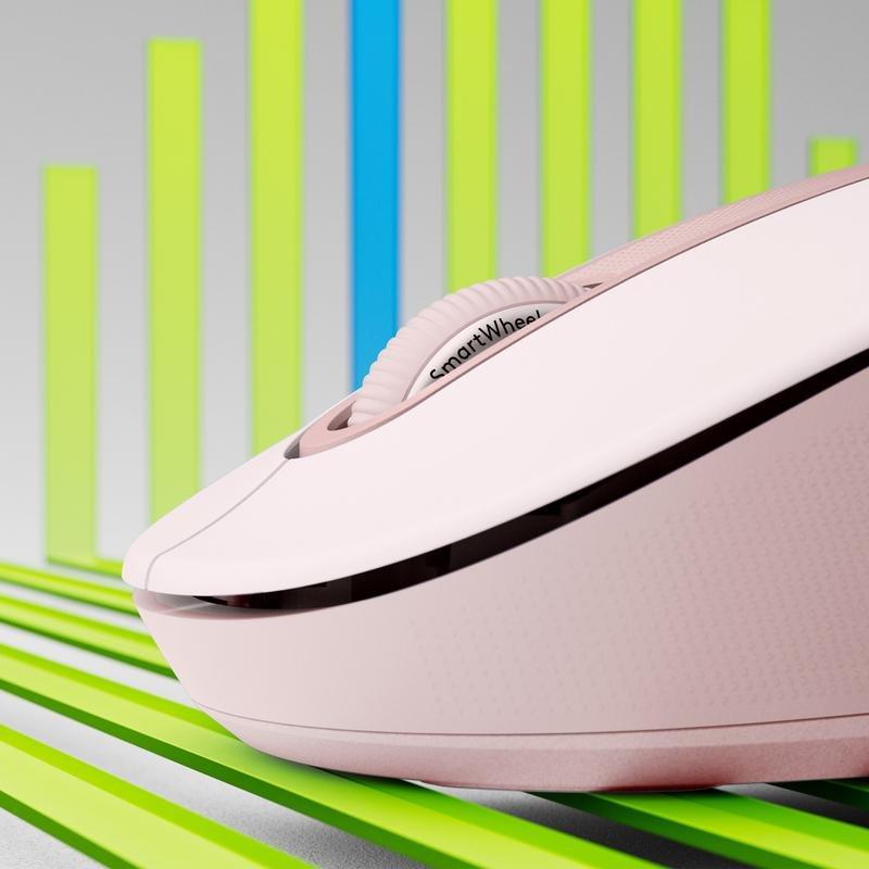 Logitech 910-006254 Signature M650 Wireless Mouse - Rose, , large image number 1