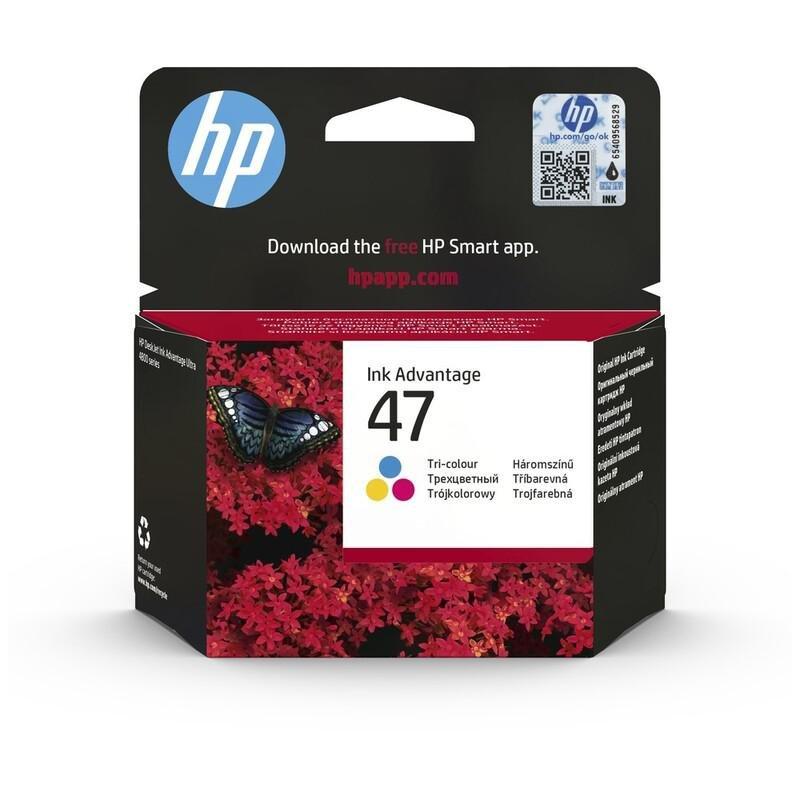 HP 47 Tri-Color Original ink Advantage Cartridge, , large image number 0